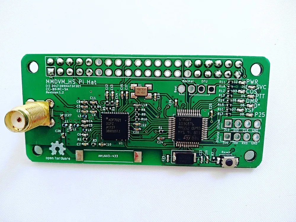 MMDVM Hotspot Pi-Star Support P25 DMR YSF Module+Antenna For Raspberry Pi | Электронные компоненты и