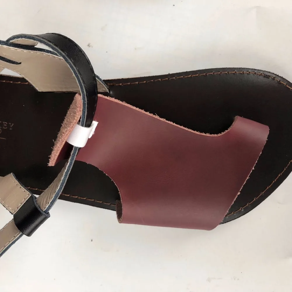 Careaymade-2019 new Genuine Leather pure handmade shoes the retro art mori girl Women's casual Sandals Coffee&ampWine red | Обувь