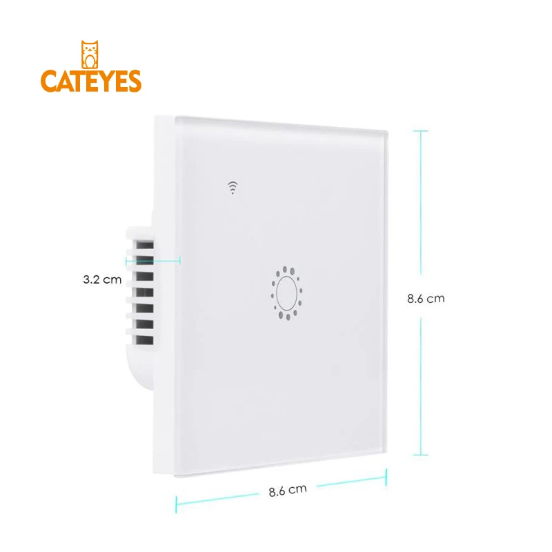 Выключатель для умного дома Cateyes AC 90 250 В 1 клавиша сенсорный|Комплекты дома| |