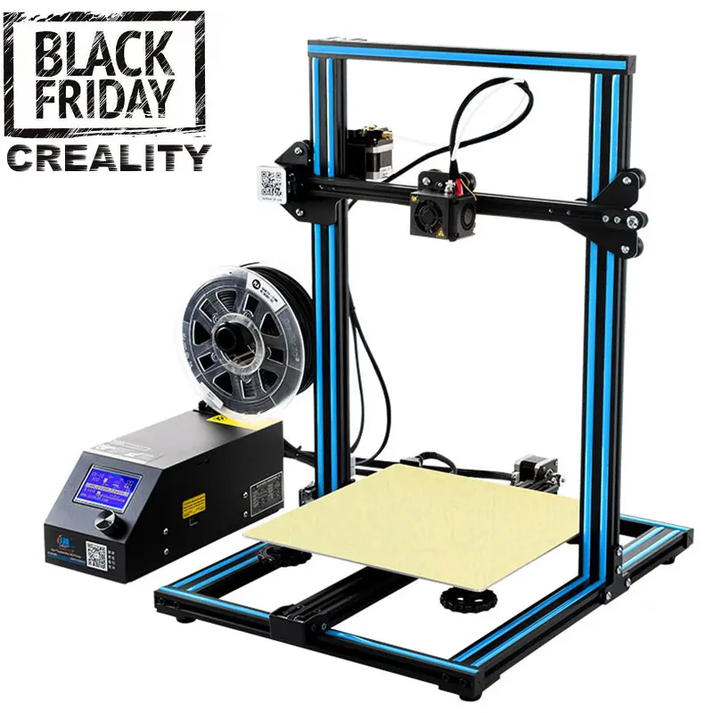 CREALITY 3D супер CR 10 принтеры с Алюминий подогревом высокого качества precisio