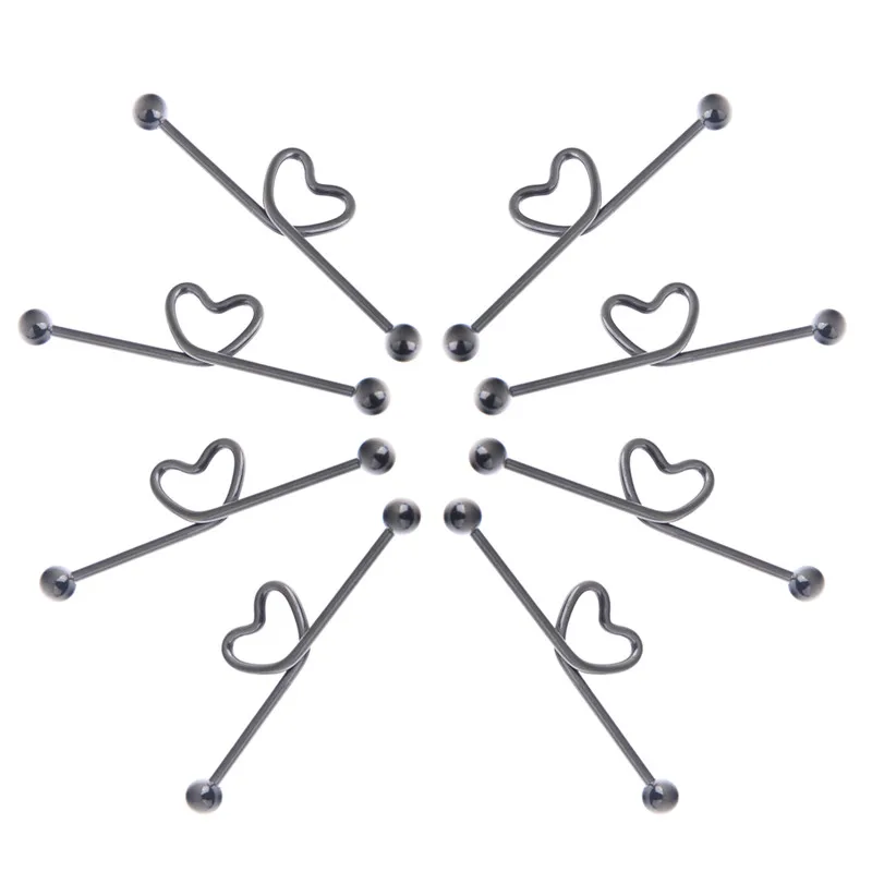 Оптовая продажа разнообразные металлические стрелы из нержавеющей стали сердце