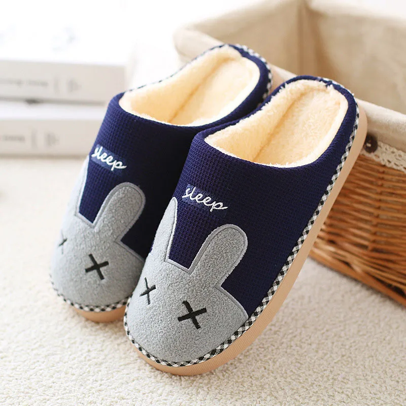 Christmas Warm Shoes Woman Winter Home Slippers Women Flip Flops Indoor Fur Slides Anti-skid House Floor Mules Pantufa | Обувь