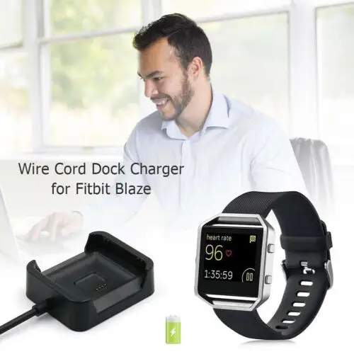 Зарядный usb кабель свинцовая док станция для Fitbit Blaze/Fitbit Versa Кабель зарядного
