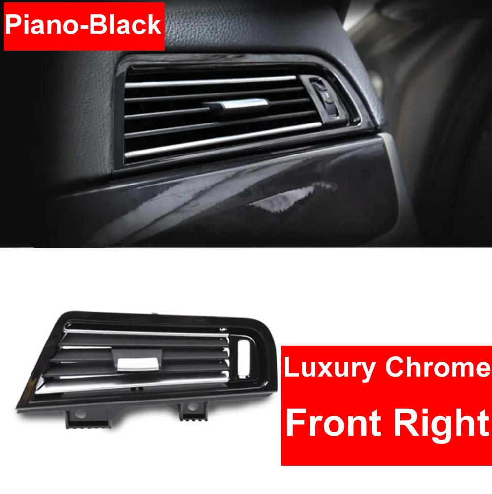 

LHD Left Hand Drive Piano-black Front Right Car Air Conditioning Vent Grill Outlet Panel Chrome Plate For BMW 5 Series F10 F18