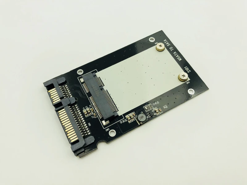 Новинка 50 мм Маленькая плата mSATA SSD до 2 5 &quotSATA диск конвертер адаптер msata для
