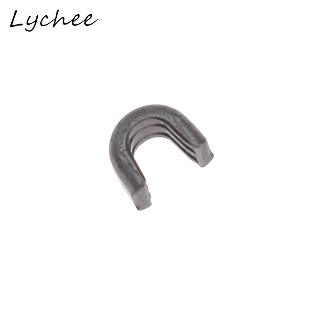Lychee 260 шт. 3 # совершенно новый металлический застежка молния U образный
