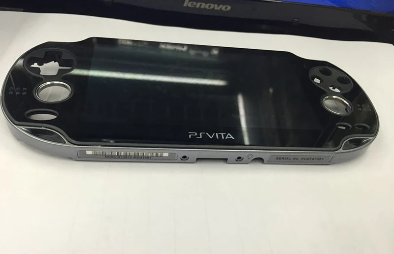 

100% new for ps vita psvita 1 1000 black lcd display with touch screen digital assembled with frame black