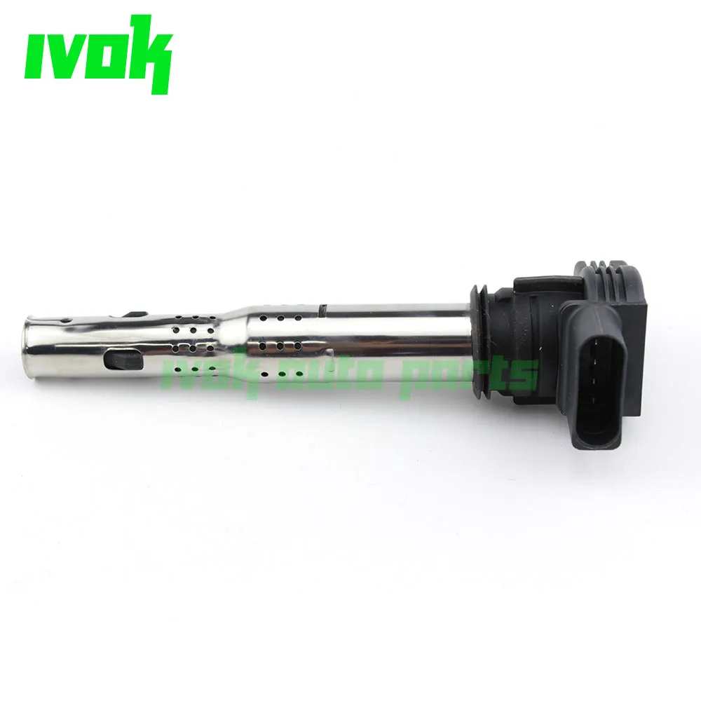 Катушка зажигания для Audi A4 A6 R8 S4 S6 TT Volkswagen VW Beetle Golf Jetta R32 Tiguan 07K905715D 07K 905 715 D|Катушка