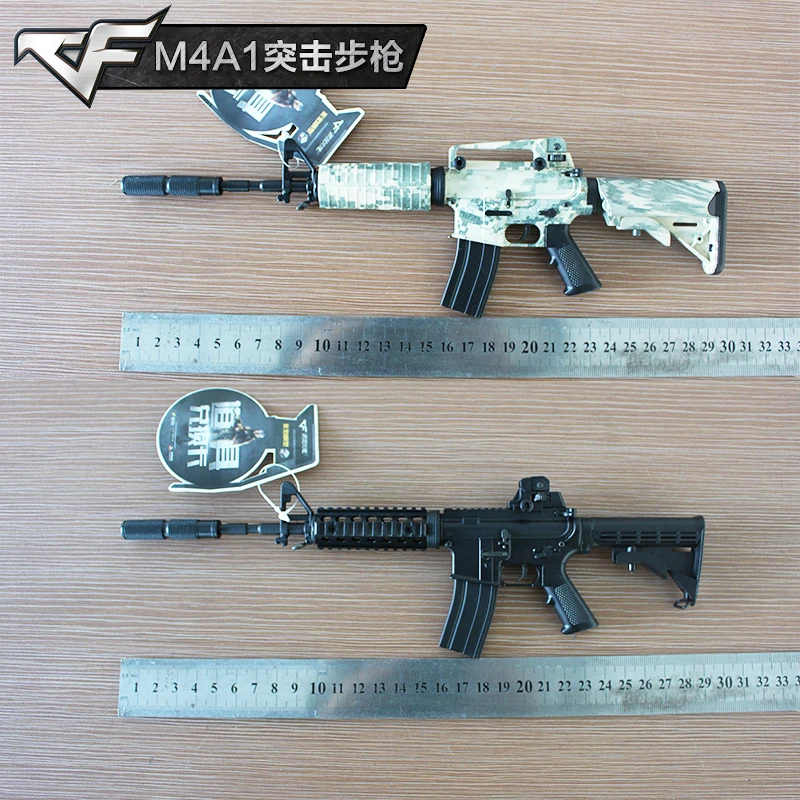 1:3. 5 сборка Металл Игрушечная модель пистолета не может снимать M4A1 DIY Мини пистолет Модель для коллекции металлический сплав пистолет игрушки подарок для мальчика
