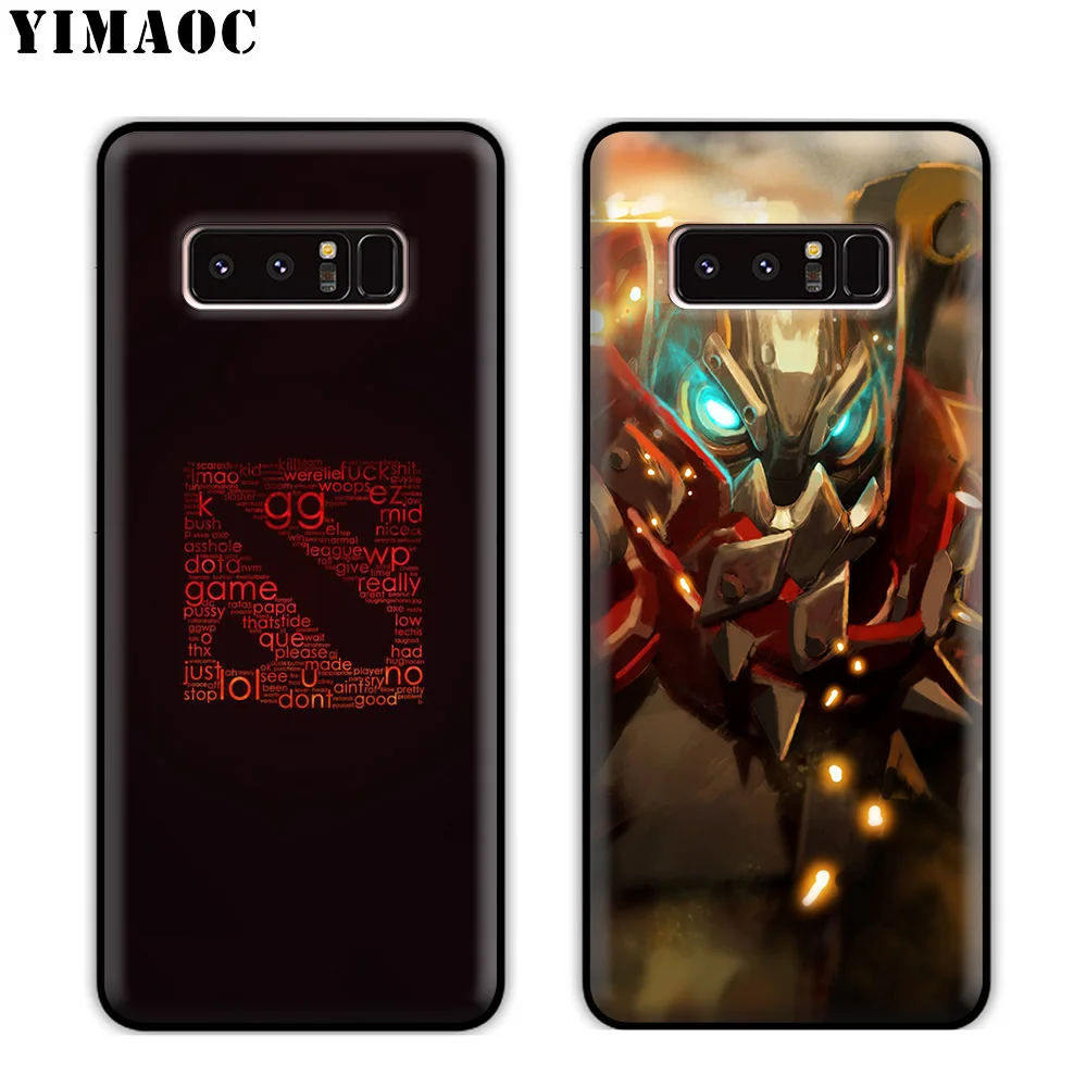 YIMAOC Dota 2 игры мягкий силиконовый чехол для телефона samsung Galaxy Note 10 плюс 9 8 A9 A8 A6 2018 A5 A3