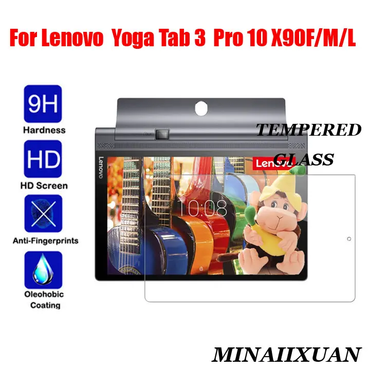 Закаленное стекло для Lenovo Yoga Tab 3 Pro 10 YT3 X90M X90F X90L взрывозащищенный планшет