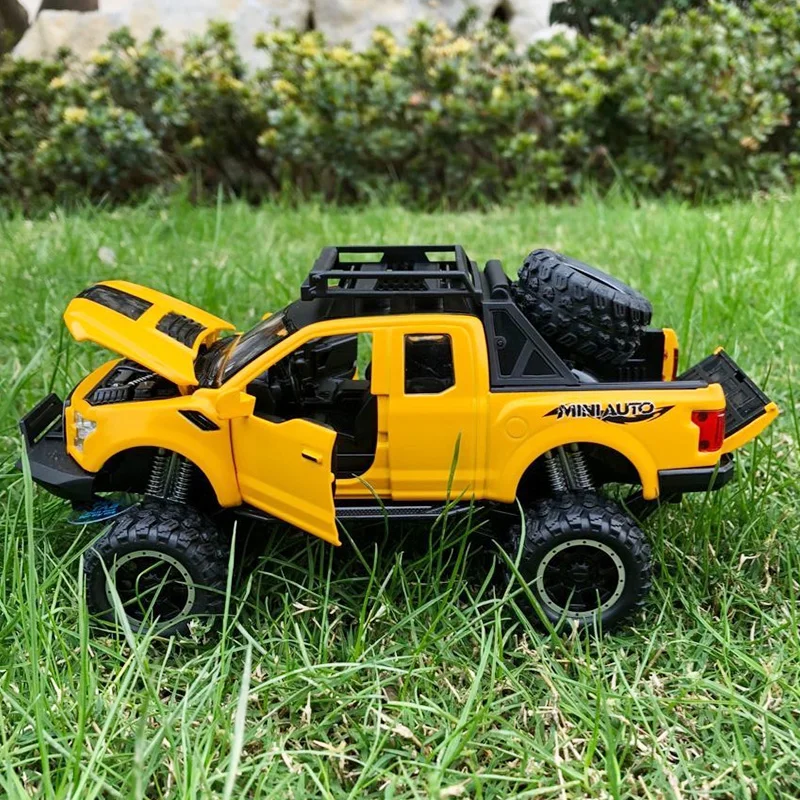 1:32 Ford Raptor F150 пикап металлическая игрушка Литье под давлением модель автомобиля