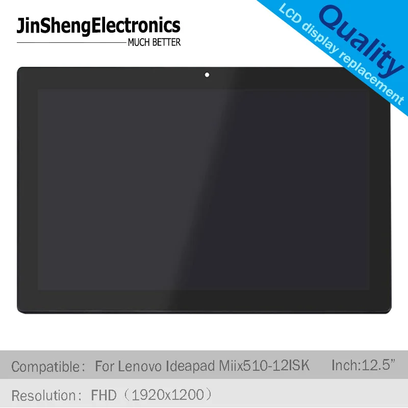 Для Lenovo Ideapad Miix 510-12ISK 80U1 12 2 ''дюйм fhd ЖК LED сенсорный экран стекло дигитайзер