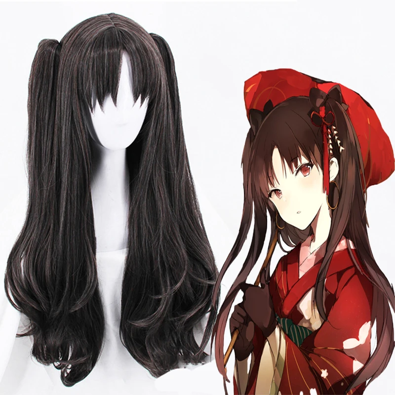 Аниме Fate Stay Night Косплей парики Tohsaka Rin парик для волос жаростойкий синтетический