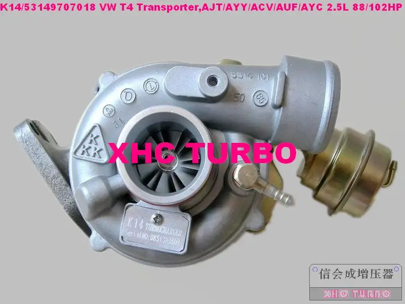 Новый турбокомпрессор K14/074145701A 53149707018 для VW Age T4 Transporter AJT/AYY/ACV/AUF/AYC 2.5TDI|t4 t5|turbocharger