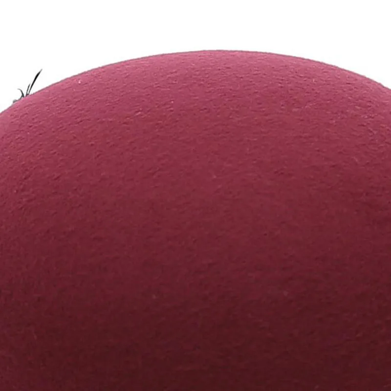 Лидер продаж 6 шт./лот Женская сетчатая мини шляпа с перьями кружевная Вуалетка