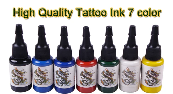 Набор для тату-машинки со стрекозой 2 пистолета источник питания татуировок 7