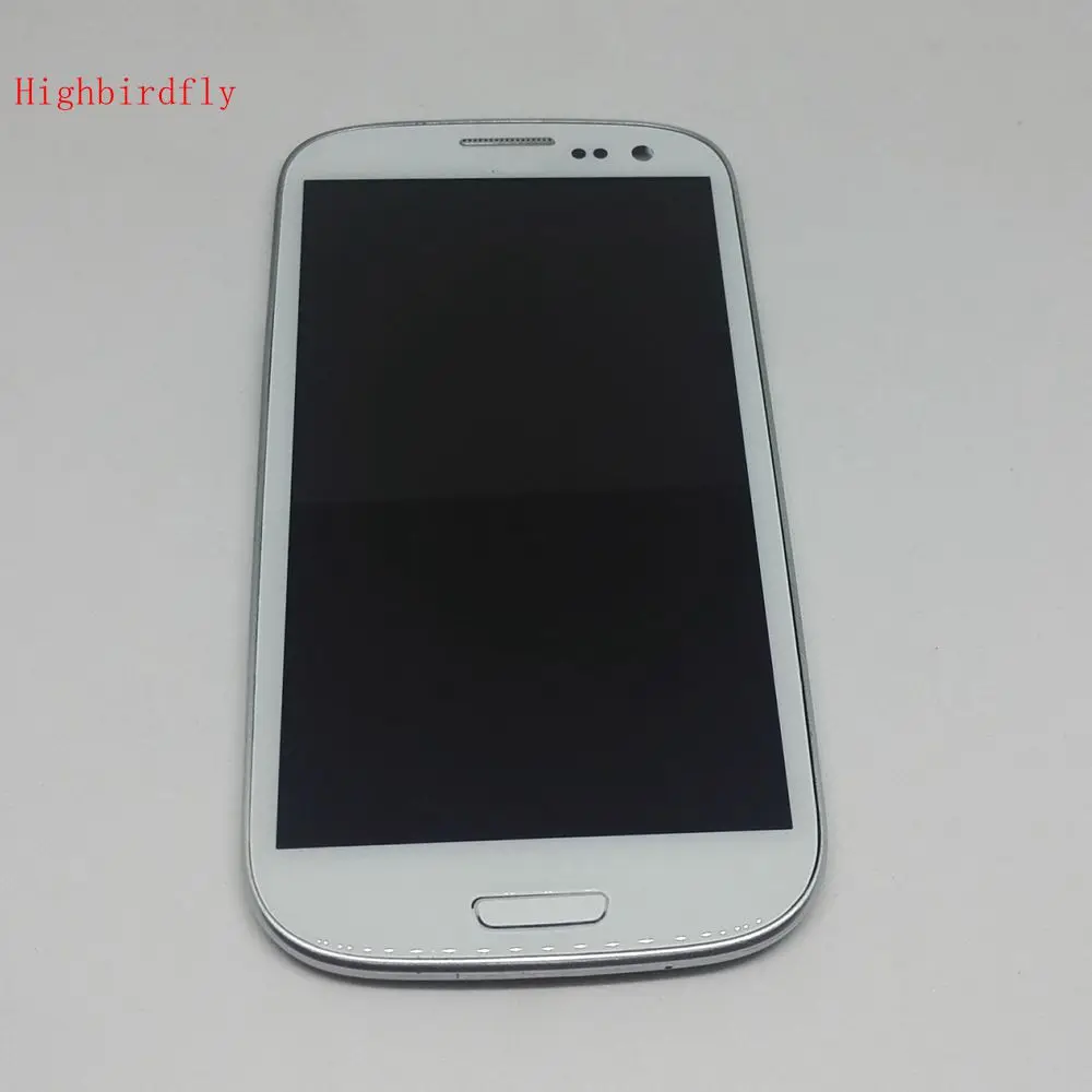 Для Samsung Galaxy S3 Neo I9300i I9301 i9301i Amoled дисплей с сенсорным стеклом дигитайзер Рамка в