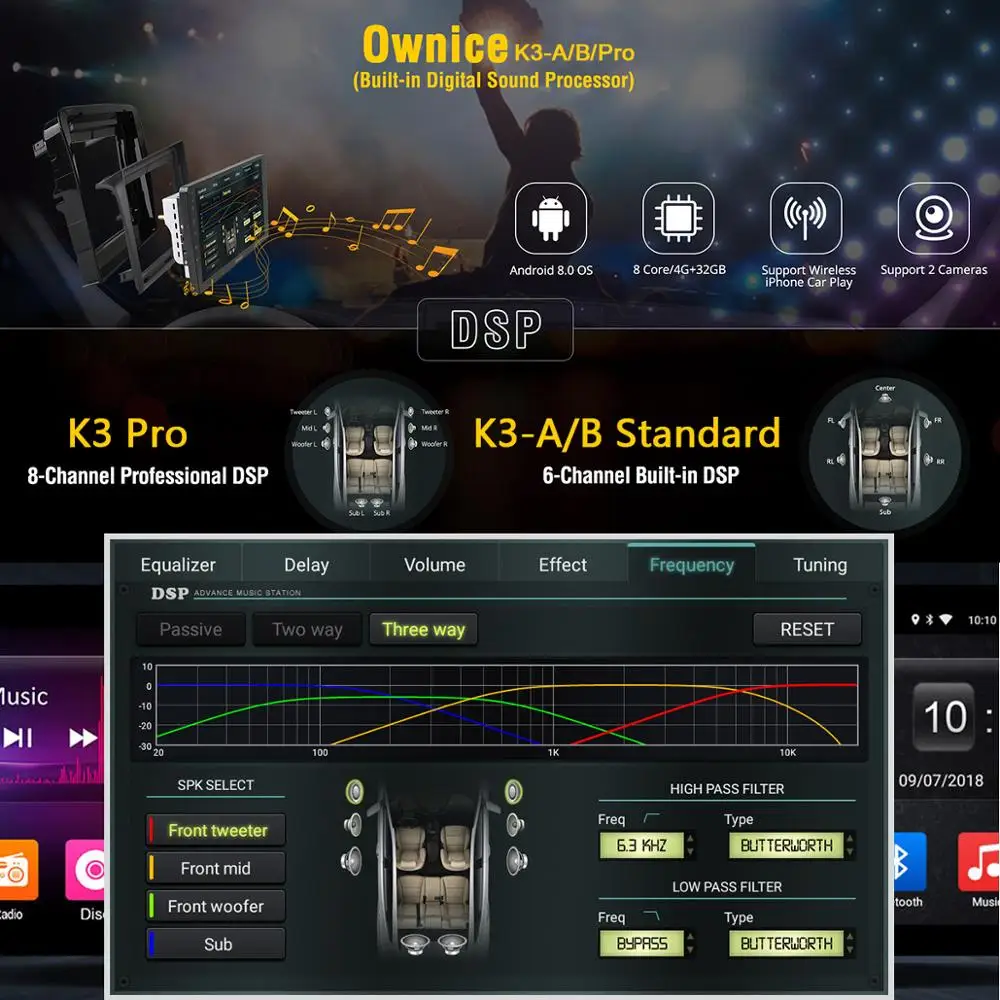 Android 9,0 " ips 4G ram+ 32G rom Восьмиядерный автомобильный dvd-радио GPS плеер для Mercedes Benz Smart Fortwo 2011- ADAS DSP CarPlay