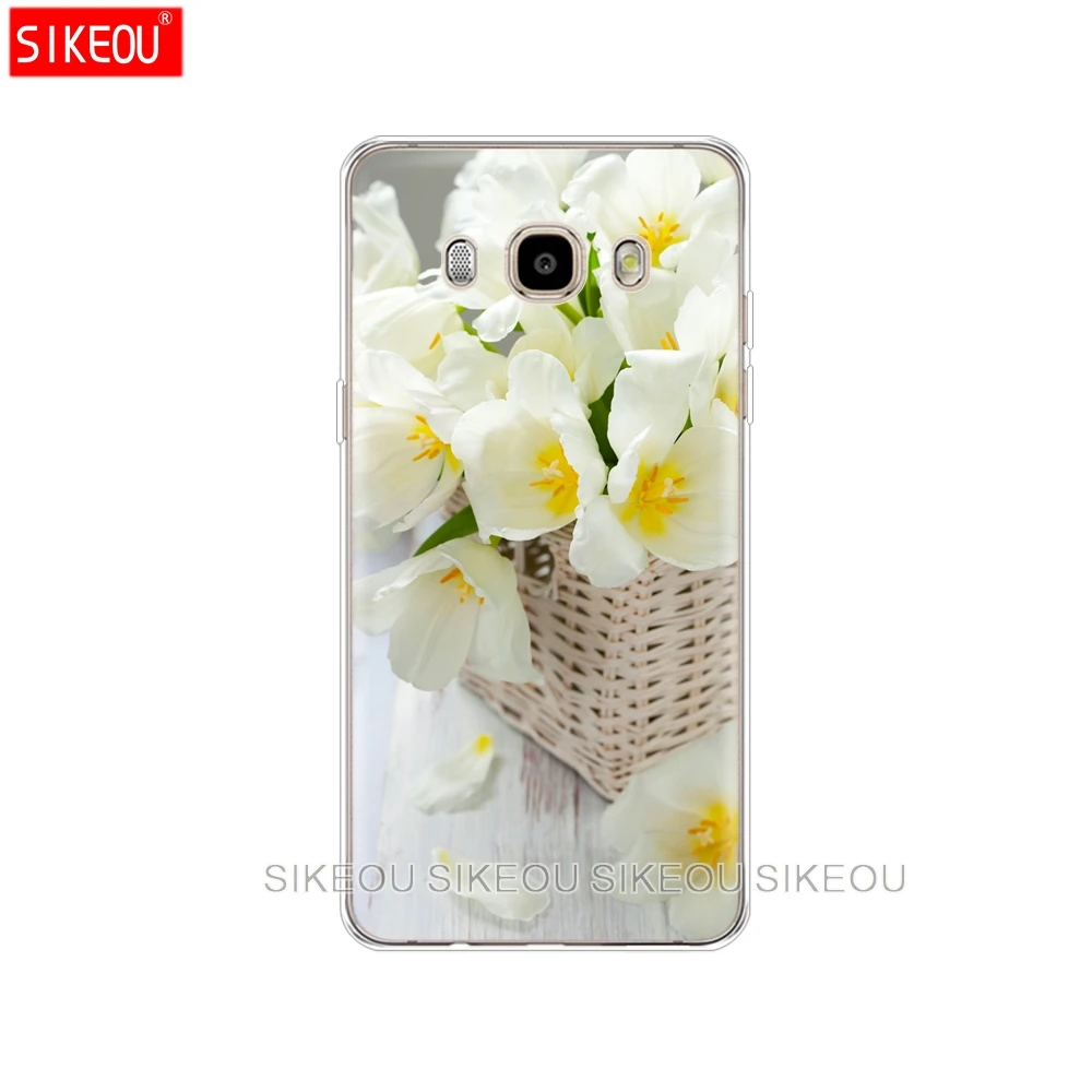 73630 Силиконовый чехол для телефона для Samsung Galaxy J1 J2 J3 J5 J7 мини премьер-Орхидея Красочные цветы - Цвет: 73630