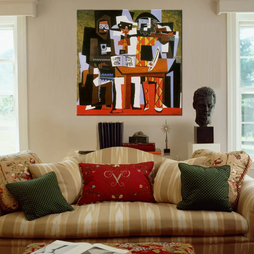 1 панельная Картина на холсте винтажный домашний декор настенные картины для