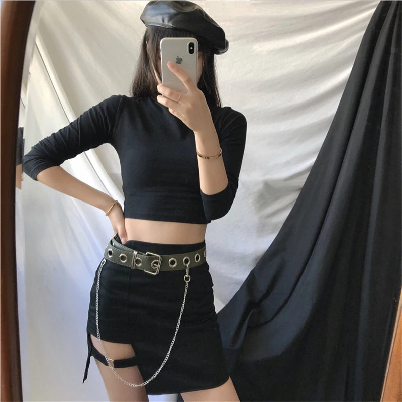 Съемный пояс-цепочка на талию панк хип-хоп модные женские ремни Дамский модный