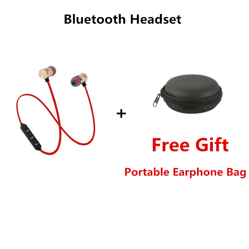 5 M9 магнитные беспроводные Bluetooth наушники-вкладыши с микрофоном для смартфонов+ Бесплатные подарочные наушники коробка для хранения - Цвет: 5