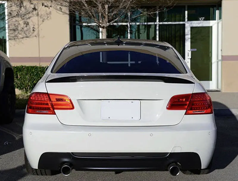 Крыло спойлера багажника из углеродного волокна для BMW E92 335i 328i m3 2007 2012 p