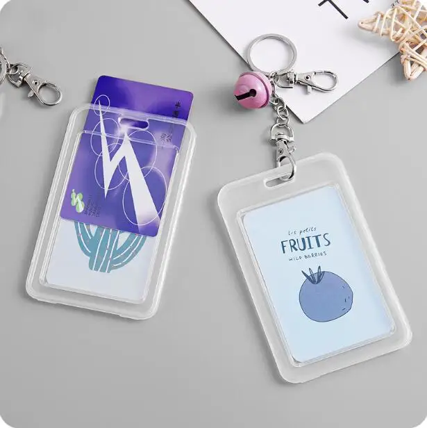 Transparent Bus Card Case Creative IC Membership Storage Box 3 PCS/Lot Documents Protective Cover | Дом и сад