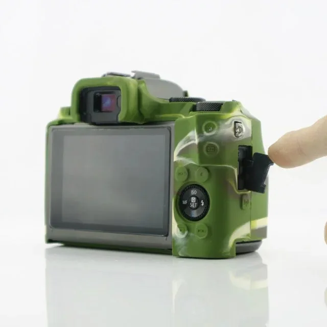Мягкий силиконовый резиновый защитный корпус для камеры чехол Сумка canon EOSM5 M3 M5 M6