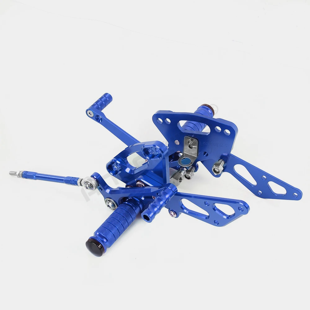 Полный CNC алюминиевый мотоцикл Регулируемый Rearsets задние наборы подножки для KAWASAKI