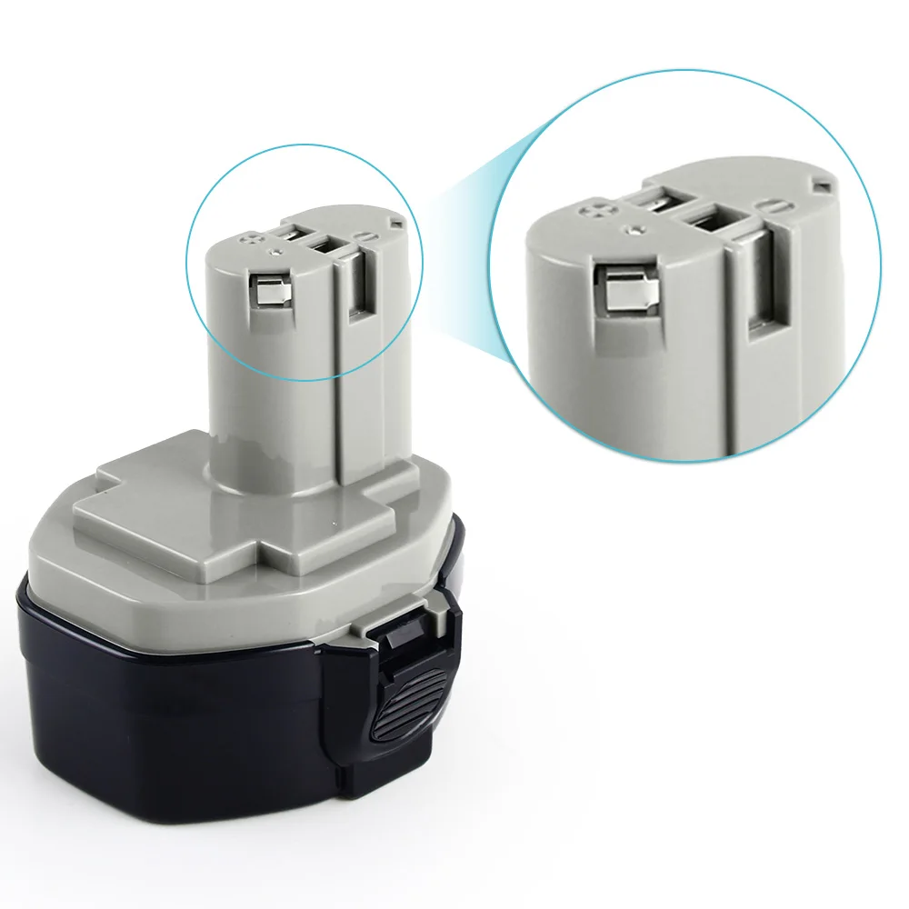 Eleoption 2x14,4 V 3000 мА/ч, 3.0AH батарея для MAKITA 1420 1422 1433 1434 1435F 193158-3 14,4 V Мощность инструмент 3.0AH металл-гидридных или никель
