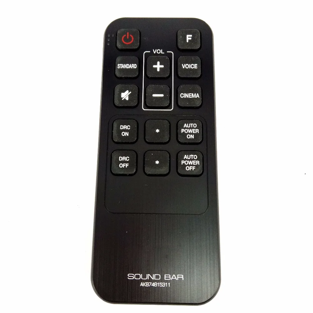 

New Original For LG Sound Bar Remote Control AKB74815311 for LAS160B LAS260B SJ3 Fernbedienung