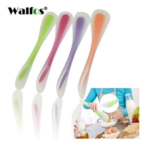walfos baking tools for cakes double silicone spatula spoon cookie spatulas pastry scraper mixer butter ice cream scoop