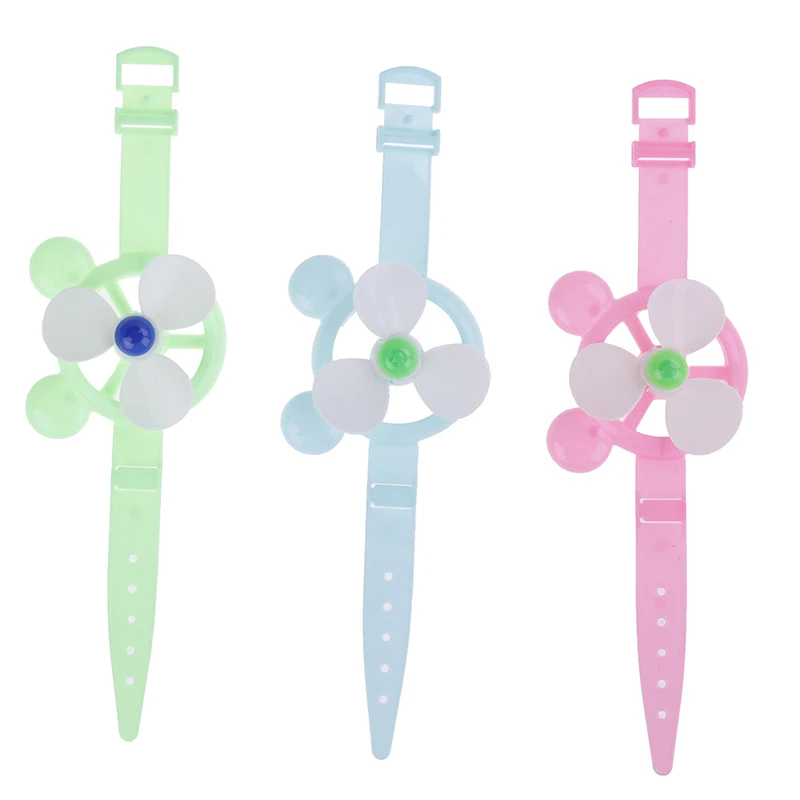 

3Pcs Windmill Watch Toy Watch Wind Spinner Kids Toy Party Supplies Gifts