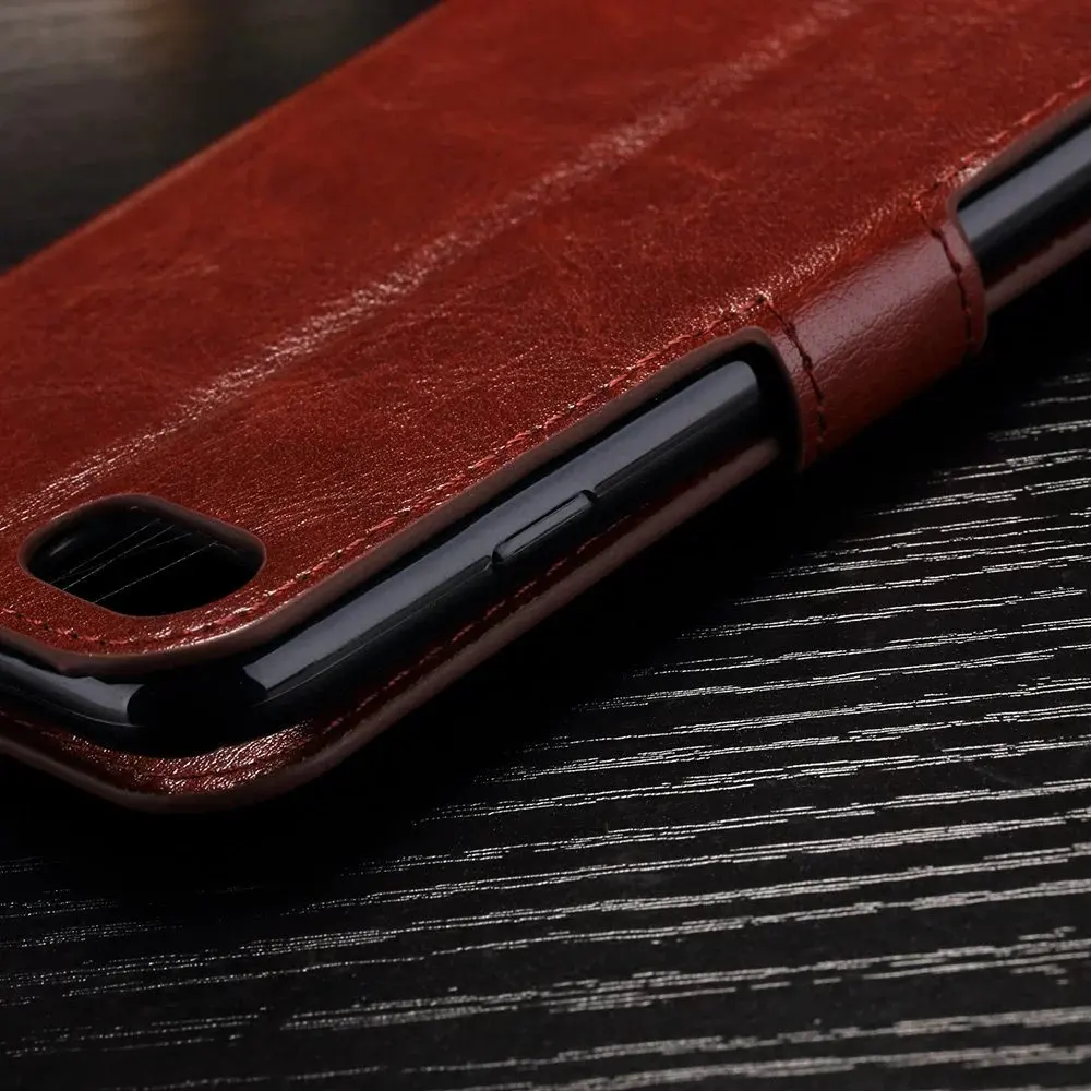 Thouport для Apple iPhone 5 чехол iphone 5S SE флип кошелек с подставкой фоторамка ретро PU