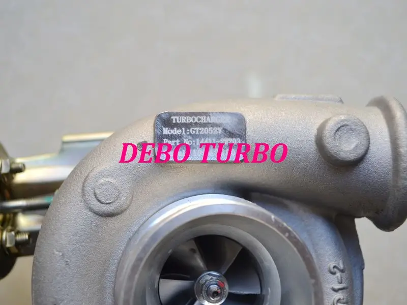 Турбокомпрессор GT2052V 705954 5006S 14411 2W203 для NISSAN Mistral патруль Terrano ZD30DTI/ZD30ETI л (вода