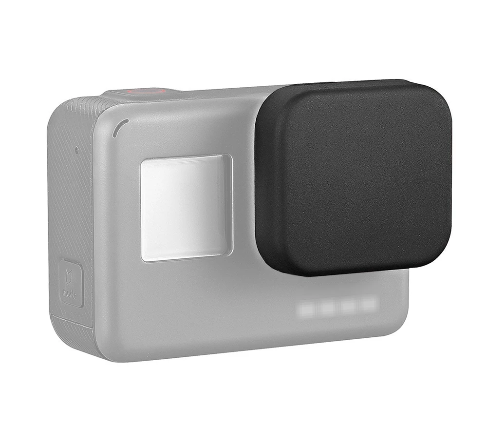 3 шт. крышка объектива для GoPro Hero 5 6 7 черная крышка объектива силиконовый защитный чехол для Go pro Hero 7 6 5 Black аксессуары для камеры