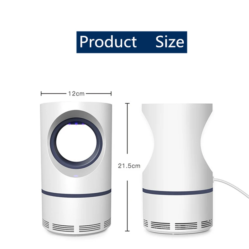 УФ-убийца от комаров отпугиватель комаров убийца комаров лампа Mute USB power Anti Mosquito Repellents Фотокатализ физический эффект вредители отвергать контроль насекомых