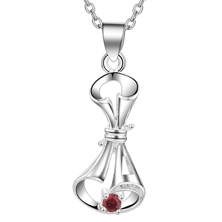 Оптовая продажа посеребренное модное ювелирное ожерелье с кулоном WN1790|pendants