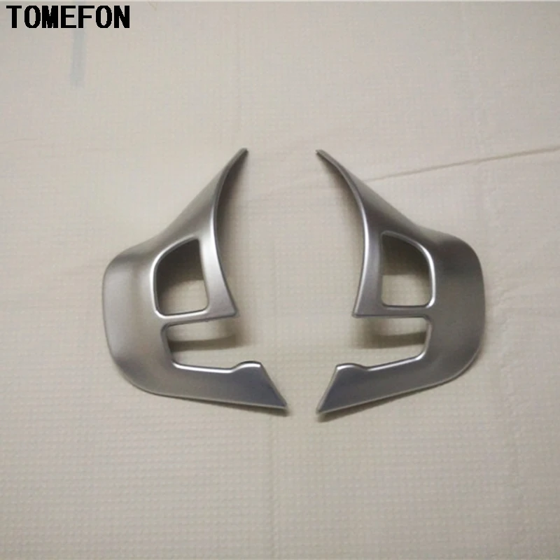 Хромированный АБС пластик TOMEFON для PEUGEOT 308 2014 2015 2016 декоративный колпачок на руль