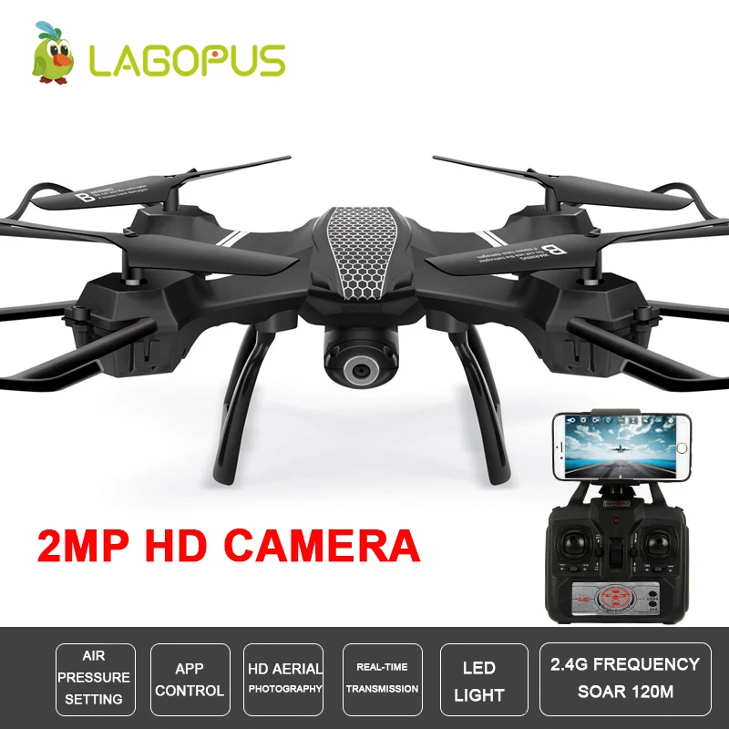 Lagopus Foldable Drone with 2 MP HD Camera Remote Control Helicopter Smart Quadrocopter Aircraft Dron |