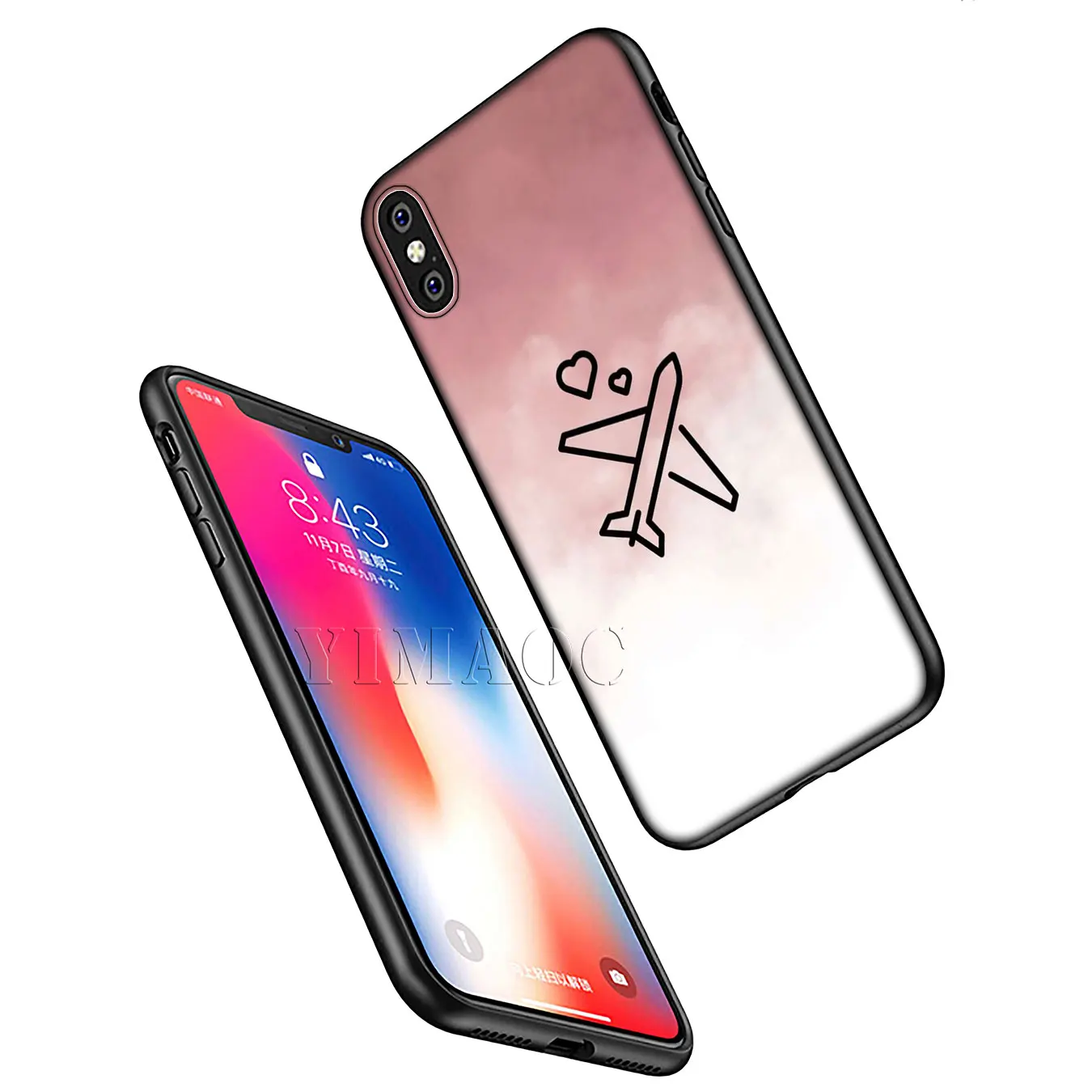 Чехол YIMAOC для iPhone XR X XS Max 6 6S 7 8 Plus 5|Бамперы| |