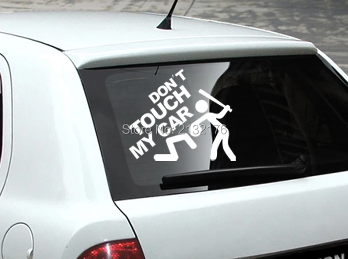 Зоны Tech Don't touch мой автомобиль 6 &quotЗабавные автомобиля магнита премиум качества