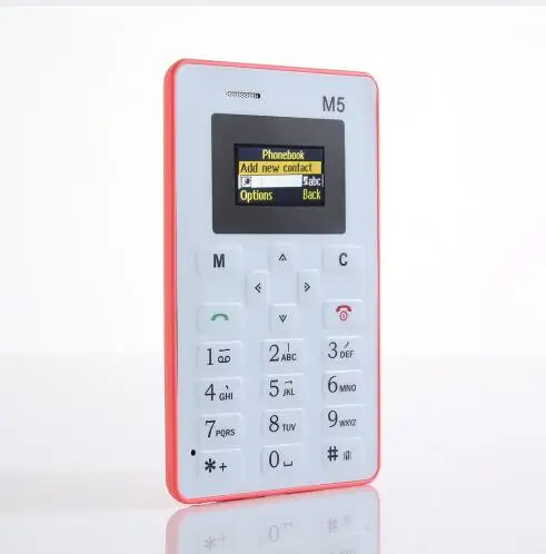 GSM 850/900/1800/1900 МГц 4 5 мм ультра тонкий M5 sim карты телефон карман мини Dual Band Мобильные