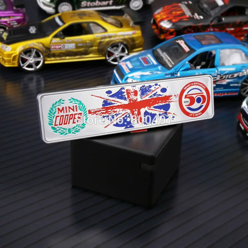 

Наклейка 3D на багажник автомобиля, наклейка из АБС-пластика на 50-летие мини-аксессуаров