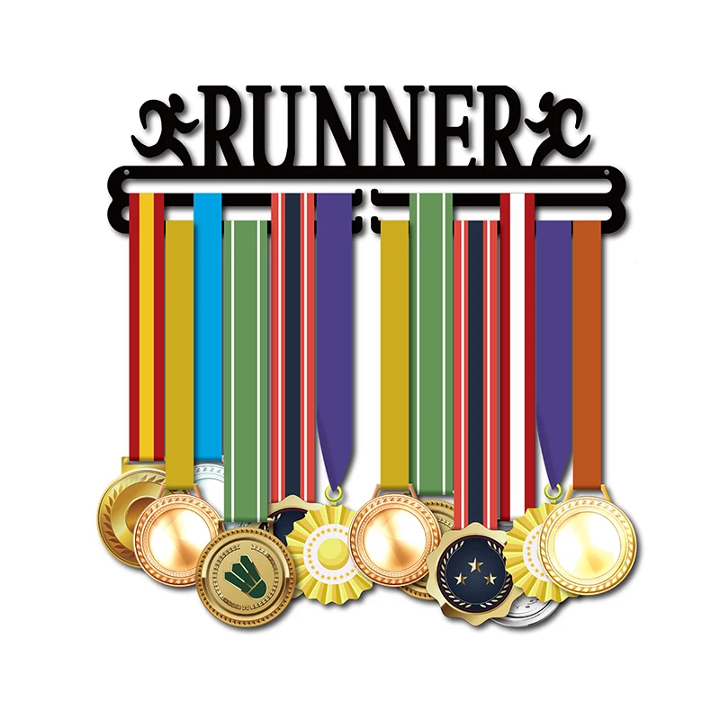 

DDJOPH medal hanger for runners Running medal hanger Marathon medal holder for 28+ medals