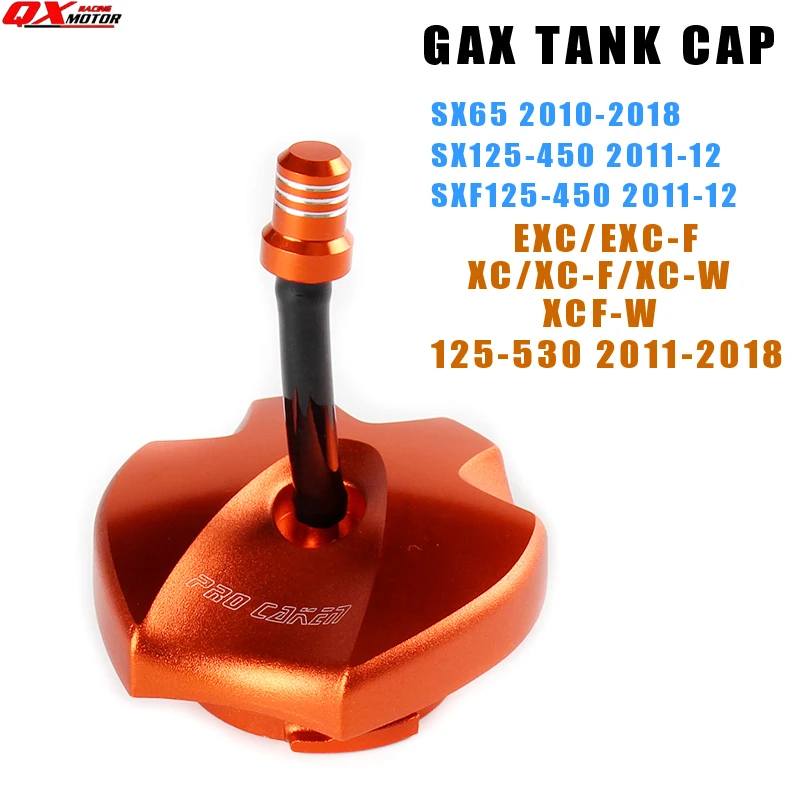 Крышка топливного бака с ЧПУ для KTM SX SXF EXC EXCF XC XCF XCW 125-530 HUSQVARNA TE FE TX FX 125-501