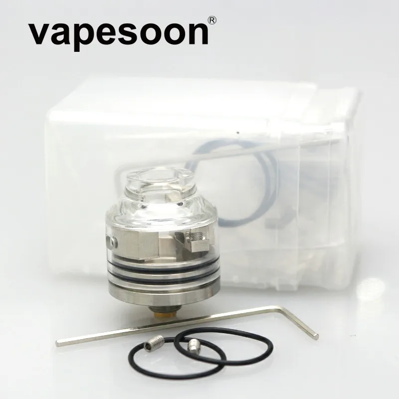 

WASP NANO RDA Rebuildable Tank 22mm Adjustable Airflow Bottom Airflow NANO RDA Atomizer Tank