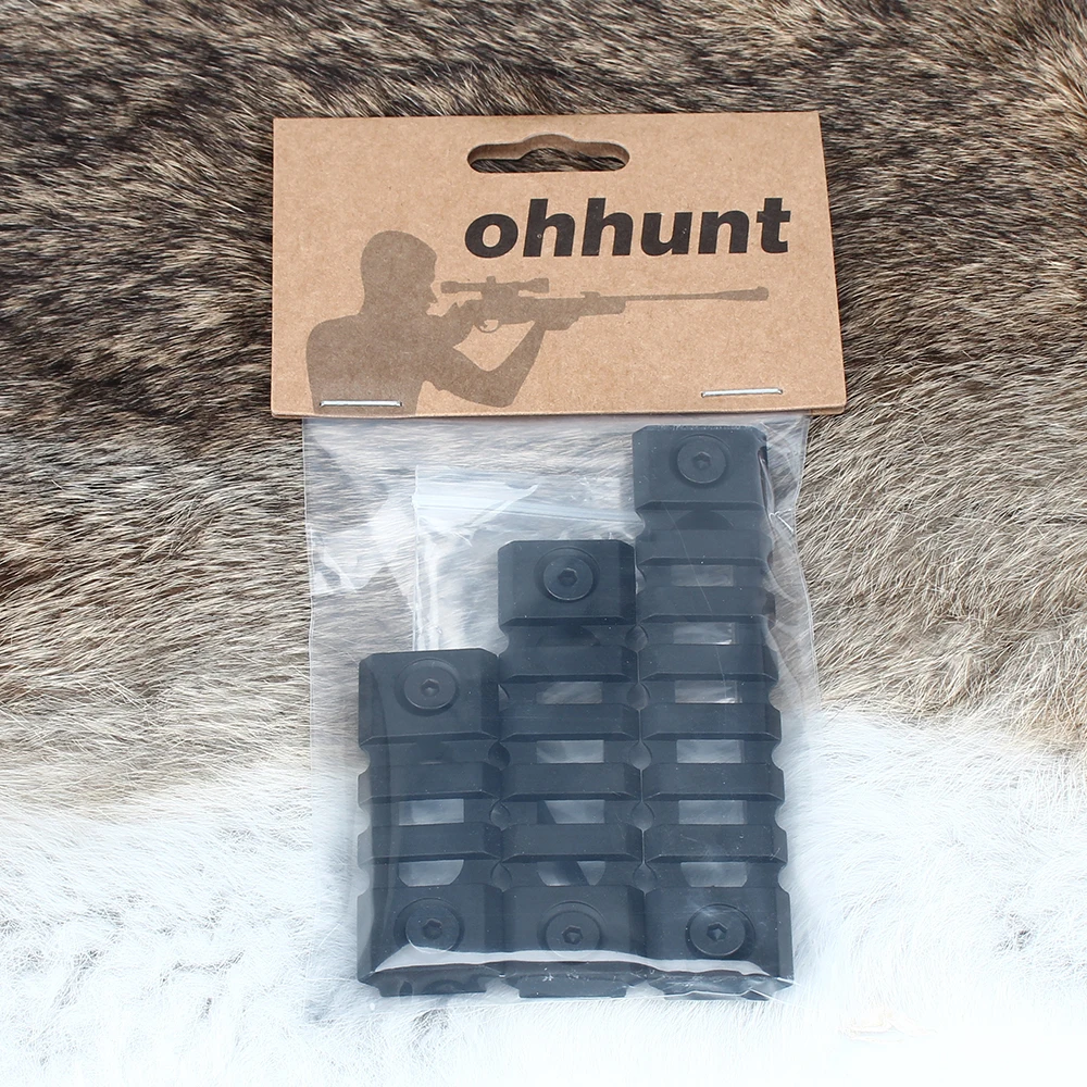 Тактическая ohhunt легкая 3 слота 5 слотов 7 Пикатинни рельсовая секция для Keymod